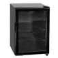 UR90G-SUB ZERO 92 Ltr Countertop Single Glass Door Sub Zero Black Display Freezer / Caviar Cooler