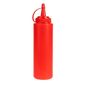 K045 Squeeze Sauce Bottle Red 230ml