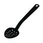 U750 Exoglass Perforated Serving Spoon Black 9"