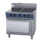 Evolution IN54R3 Electric 4 Zone Induction Oven Range - Three Phase