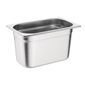 K820 Stainless Steel 1/4 Gastronorm Tray 150mm