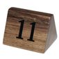 CL393 Acacia Table Number Signs Numbers 11-20