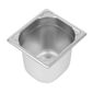 DW451 Heavy Duty Stainless Steel 1/6 Gastronorm Tray 150mm