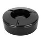 Kristallon CD751 Melamine Windproof Ashtrays Black (Pack of 6)