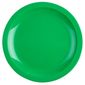 Kristallon CB768 Polypropylene Plates Green 230mm (Pack of 12)