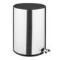 HT479 Brushed Steel Pedal Bin 6 Ltr