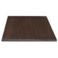 GG639  Pre-drilled Square Tabletops Dark Brown 700mm