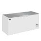 ECO DESIGN EL71SS 691 Ltr White Chest Freezer With Stainless Steel Lid
