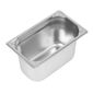 DW448 Heavy Duty Stainless Steel 1/4 Gastronorm Tray 150mm