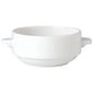 V0015 Simplicity White Lugged Stacking Soup Cups 285ml (Pack of 36)