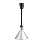 DR577 Rise & Fall Conical Heat Shade Silver Finish