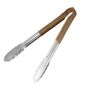 CB158 Colour Coded Brown Serving Tongs 300mm