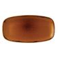 Harvest FC020 Oblong Chefs Plates Brown 298 x 153mm (Pack of 12)