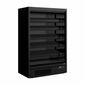 GALAXY+ GP14 BLACK 1330mm Wide Black Multideck Display Fridge With Nightblind