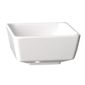 GF094 Float White Square Bowl 5in