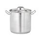 ED501 Stainless Steel Stock Pot With Side Handles 450mm