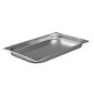 20966 Stainless Steel 1/1 Gastronorm Tray 40mm
