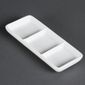 Whiteware C336 Dishes 3 Section (Pack of 12)