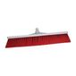 L872 Hygiene Broom Head Stiff Bristle Red