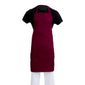 A557 Bib Apron Burgundy