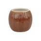 CZ416 Ceramic Coconut Tiki Mug Medium Brown 500ml