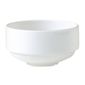 V6874 Monaco White Stacking Unhandled Soup Cups 285ml (Pack of 36)