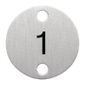 DY770 Table Numbers Silver (1-5)