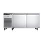 EcoPro G3 EP2/2H Heavy Duty 495 Ltr 2 Door Stainless Steel Refrigerated Prep Counter