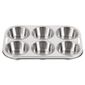 E714 Stainless Steel Deep Muffin Tray 6 Cup