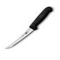 CW458 Fibrox Narrow Curved Blade Boning Knife Black 5.9"