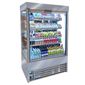 SD75-120SHU-HC 1200mm Wide Stainless Steel Multideck Display Fridge With Roller Shutter