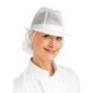 A653-L Trilby Hat with Net Snood White L