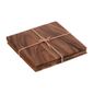 DL134 Square Wooden Table Mats (Pack of 4)