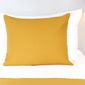 HN844 Quilted Waffle Cushion Cover Ochre