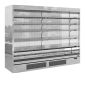 GALAXY+ GP26SS 2580mm Wide Stainless Steel Multideck Display Fridge With Nightblind