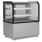 DC370 1216mm Wide Curved Front Mobile Serve Over Counter Display Fridge