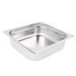 K812 Stainless Steel 2/3 Gastronorm Tray 100mm