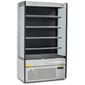 BTD100SS 1000mm Wide Stainless Steel Multideck Display Fridge With Nightblind