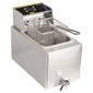 GH126 8 Ltr Electric Countertop Single Tank Fryer (1 x Basket)