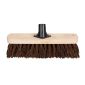 JB591 Soft Bassine Wooden Broom Head 12"