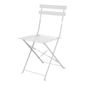 GH551 Perth Grey Pavement Style Steel Folding Chairs (Pack of 2)