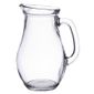 Bistro E069 Glass Jugs 1Ltr (Pack of 6)