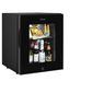 TM33G 29 Ltr Black Silent Glass Door Hotel Minibar Fridge