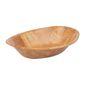 L093 Oval Wooden Bowl Large