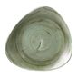 FD866 Stonecast Patina Lotus Plates Burnished Green 254mm (Pack of 12)