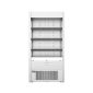 Slimline FMSLIM900NG 895mm Wide Stainless Steel Multideck Display Fridge With Nightblind