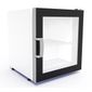 CTF70 73 Ltr Countertop Single Glass Door White Display Freezer