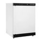 UR200 130 Ltr Undercounter Single Door White Fridge