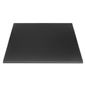 FU530 Pre-drilled Square Table Top Matte Black 700mm