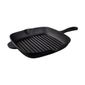CZ011 Pre-Seasoned Cast Iron Square Griddle Pan 270mm
